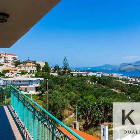 Sofia's Grand View Maisonette Near Argostoli! 펜션 Khelmáta