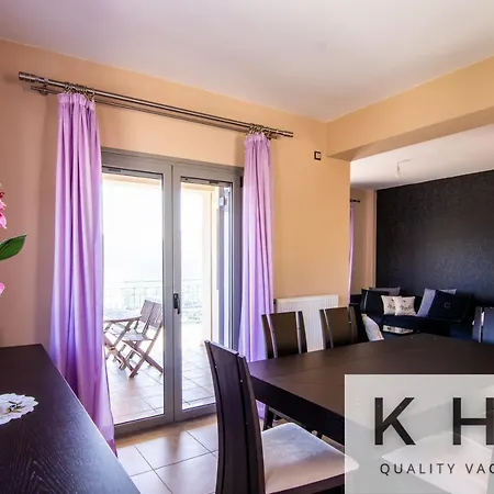 Sofia's Grand View Maisonette Near Argostoli! 펜션 Khelmáta