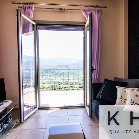 펜션 Sofia's Grand View Maisonette Near Argostoli! *
